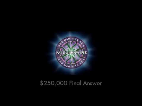 $64,000 - $1,000,000 Final Answer Extended - Who Wants To Be A Millionaire (1998)