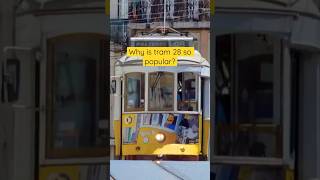 The most popular tram in Lisbon! 💛 #travel #lisbon #europe #traveltips #tram