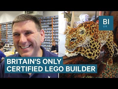 Meet Britain's only certified LEGO builder