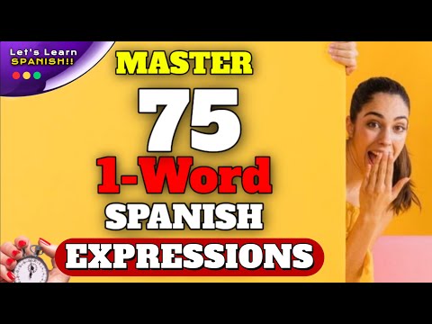 Learn 75 Essential Spanish Words - Perfect for Beginners