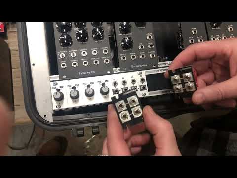 NEW Intellijel 1U Rows on Synthrotek WaterProof Eurorack Cases