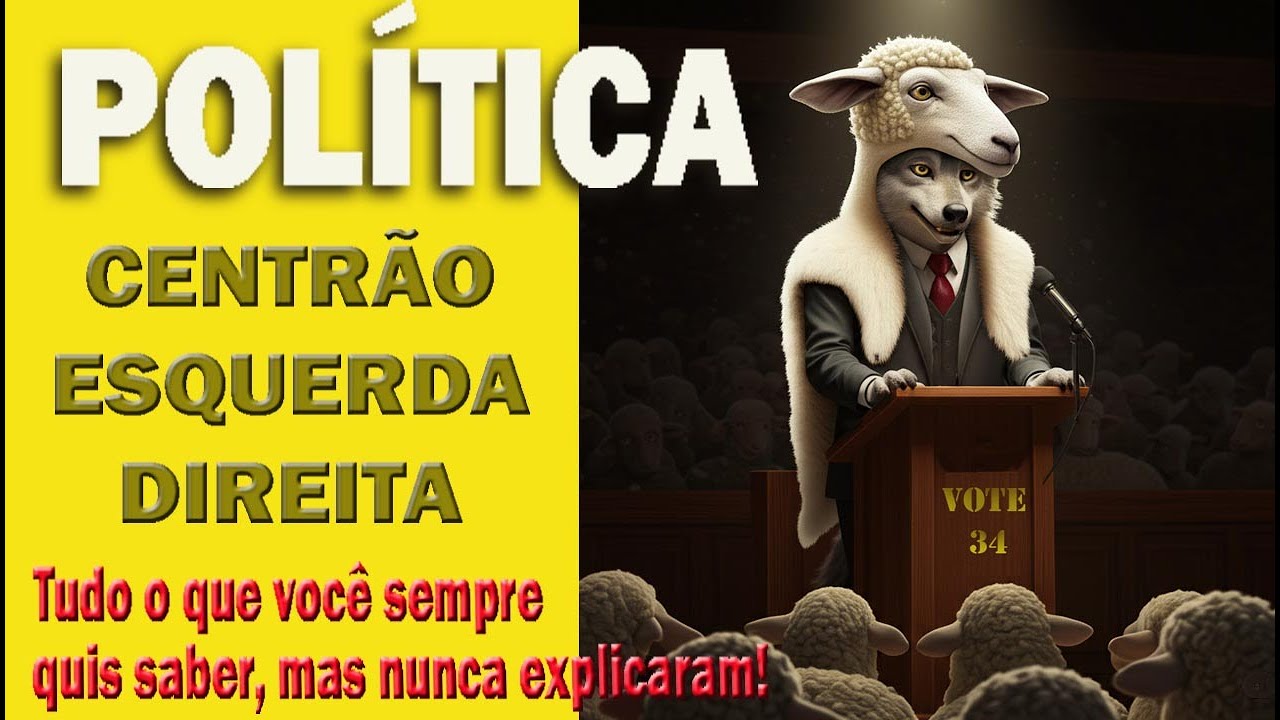 Política: Centrão, Esquerda e Direita. Tudo o que você sempre quis saber, mas...
