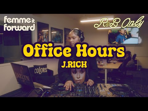Office Hours: Chill R&B Vibes for Work, Studying | J.RICH DJ Set (Women of R&B) | R&B ONLY