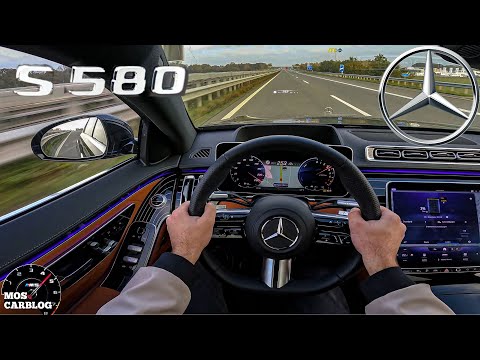Thumbnail for 2024 Mercedes-Benz S Class on the Autobahn! S580E Top Speed Test by Mercedes-Benz, Car