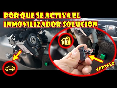 INMOVILIZADOR AUTOMOTRIZ - POR QUE SE ACTIVA EL INMOVILIZADOR DEL AUTO SOLUCION