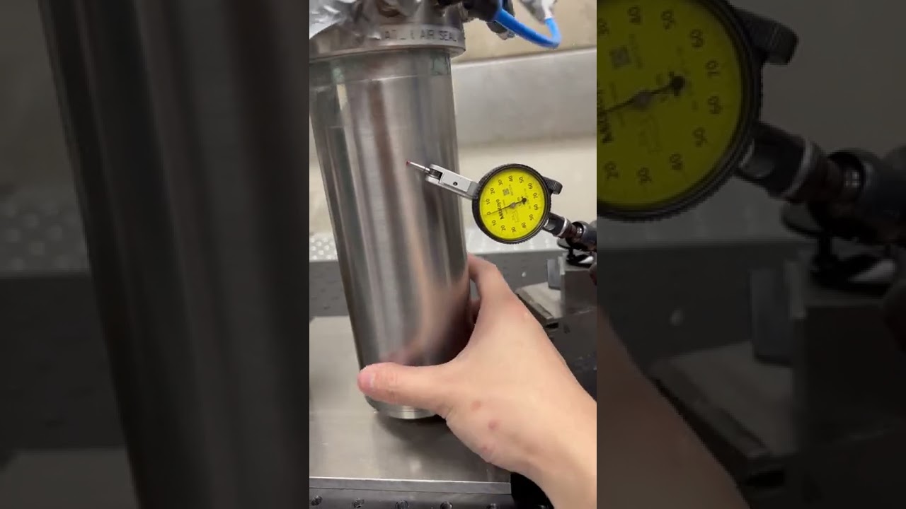 Fischer precise spindle, HSK-E32, casing runout