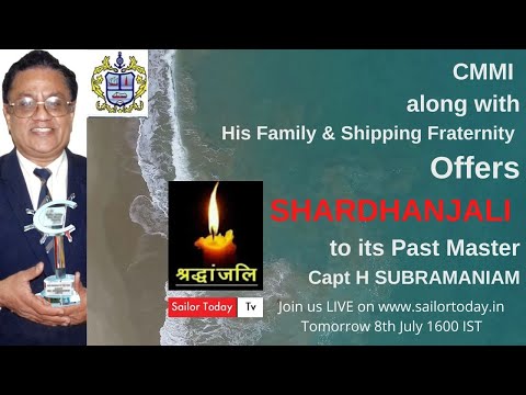 Shradhanjali  A Tribute to Capt. H. Subramaniam.