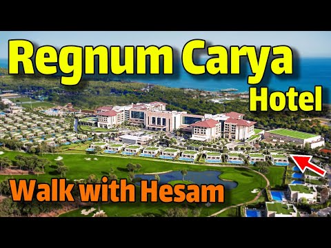 Regnum Carya HOTEL / ANTALYA WALKING TOUR Travel Vlog / regnum Carya Golf & Spa Resort