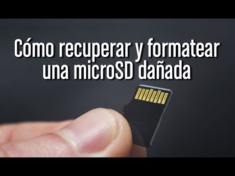 How to recover a damaged MicroSD memory card