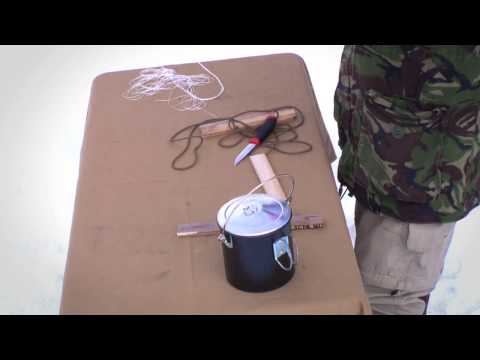 Mors Kochanski    550 Para Cord and the Jam Knot   Four Dog Stove Company