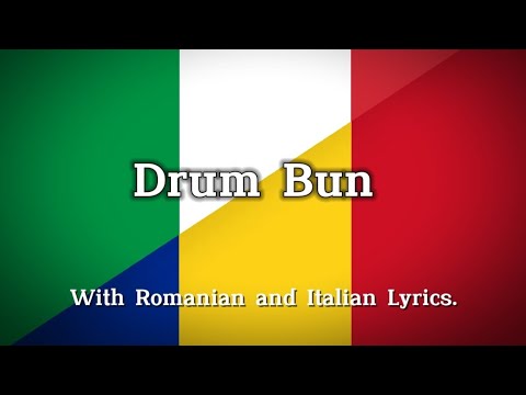 Drum Bun - (Buon Viaggio) With Romanian and Italian Lyrics.