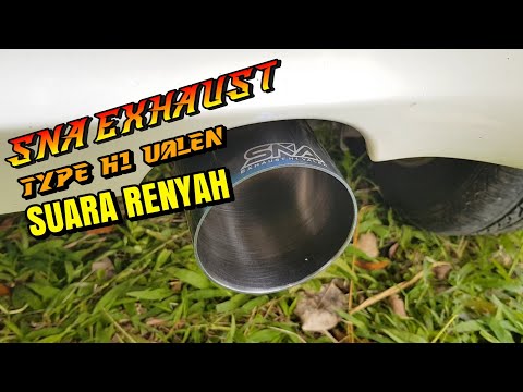 REVIEW/UNBOXING | KNALPOT SNA EXHAUST | type H1 Valen | Bolt on brio | @faizalhakim9519