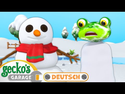 Der gefrorene See | 90-minütige Zusammenstellung｜Geckos Garage Deutsch｜LKW für Kinder 🦎🛠️