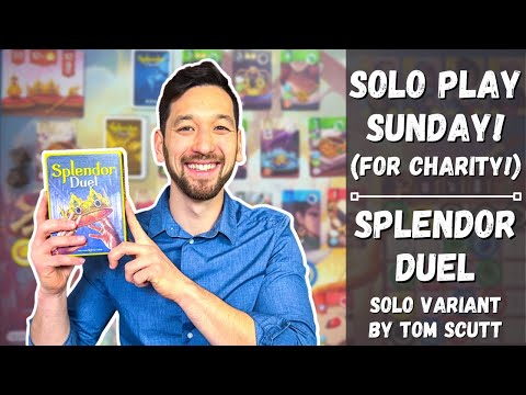Solo Play Sunday: Splendor Duel! 💍