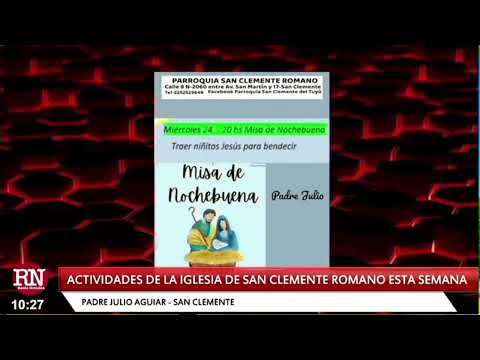 Actividades en la Iglesia de San Clemente Romano en estas Navidades