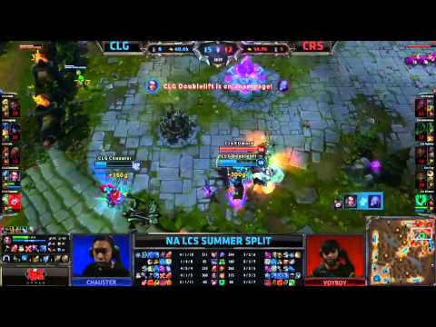 Doublelift Vayne (CLG vs CRS)