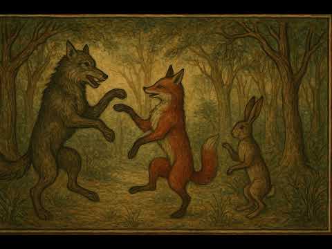 French Folk Song - J’ai Vu Le Loup with lyrics (French, English, Spanish, Italian, German)