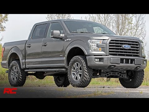 2015-2018 Ford F-150 4-inch Suspension Lift Kit by Rough Country