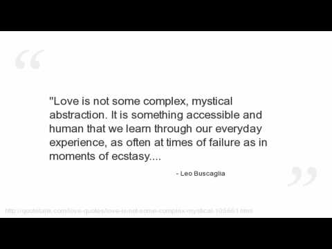 Leo Buscaglia Quotes