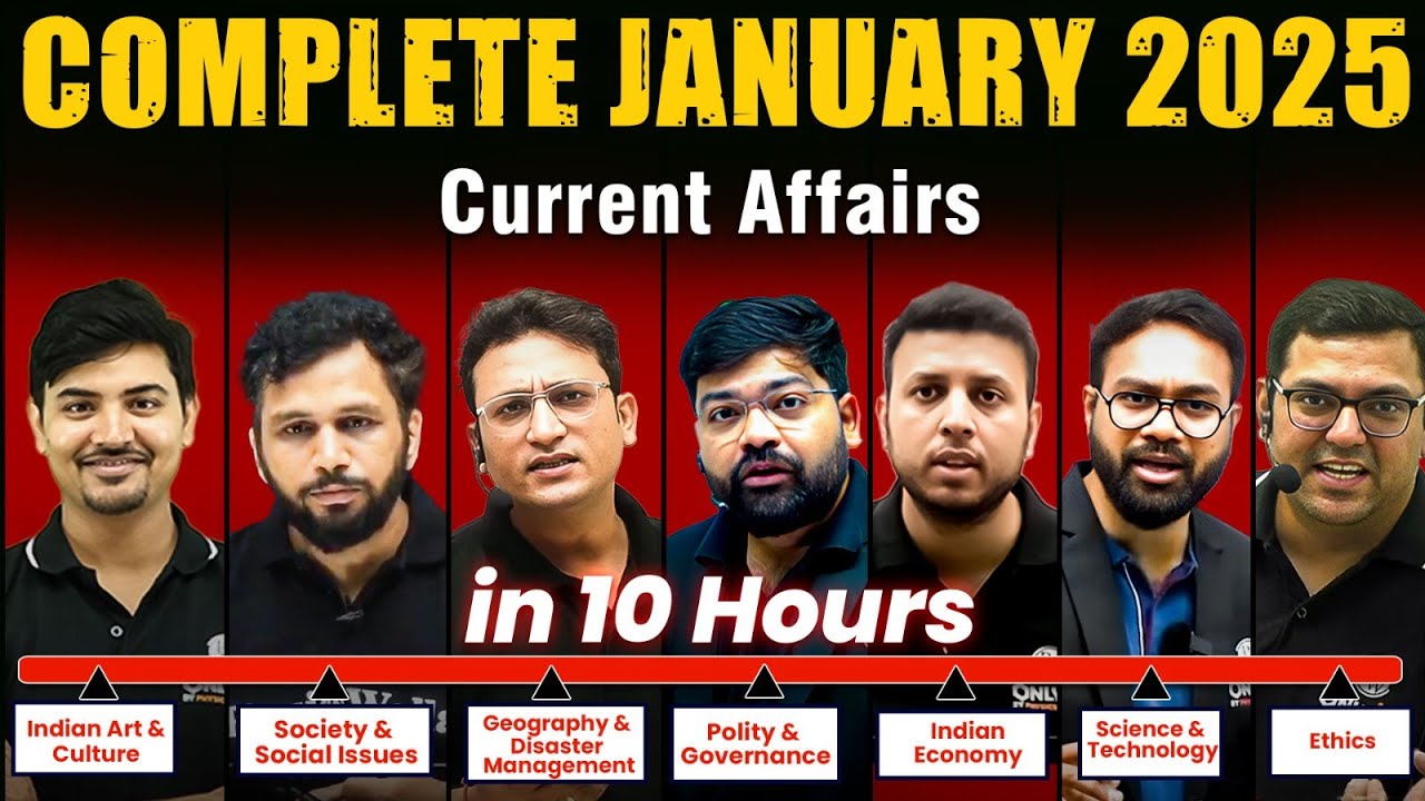 Complete JANUARY 2024 Current Affairs | January Monthly Current Affairs Magazine | OnlyIAS