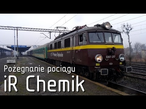 [500 film!] Ostatni kurs pociągu iR Chemik - grudniowe i styczniowe ujęcia