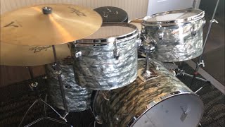 Video thumbnail for 1972 Slingerland pop outfit 58N by Ne'er-do-well