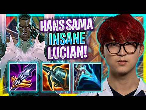 HANS SAMA IS INSANE WITH LUCIAN! | G2 Hans Sama Plays Lucian ADC vs Jhin! | Preseason 2023