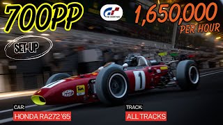 🔥 Fastest 700PP Honda RA272 Tune – Easy Wins & Big Credits in GT7!