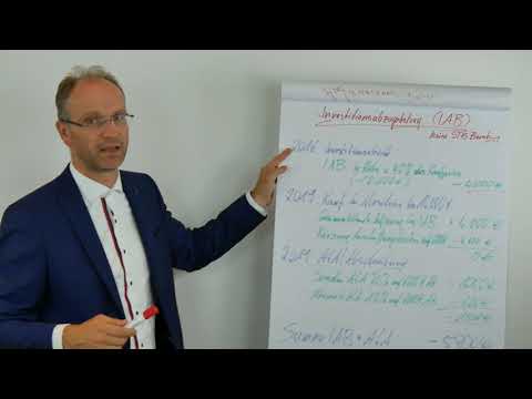 Buchhaltung einfach erklärt - Investitionsabzugsbetrag IAB