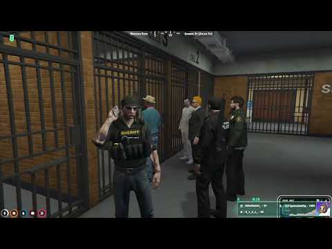 Wrangler didn't read the report and let the prisoner out / NoPixel GTA V RP