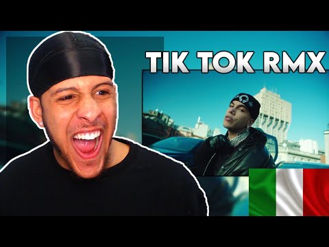 BRITISH REACTION TO Sfera Ebbasta - Tik Tok RMX (feat. Marracash, Guè Pequeno, Paky & Geolier)