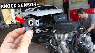KNOCK SENSOR REMOVAL REPLACEMENT LOCATION DODGE DART