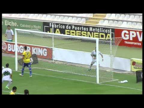 Gol de Xumetra (1-0) en el Elche CF - UD Las Palmas Jornada 3
