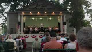 Rolling Thunder (Henry Fillmore) - Waukesha Park Board Band, June 2013