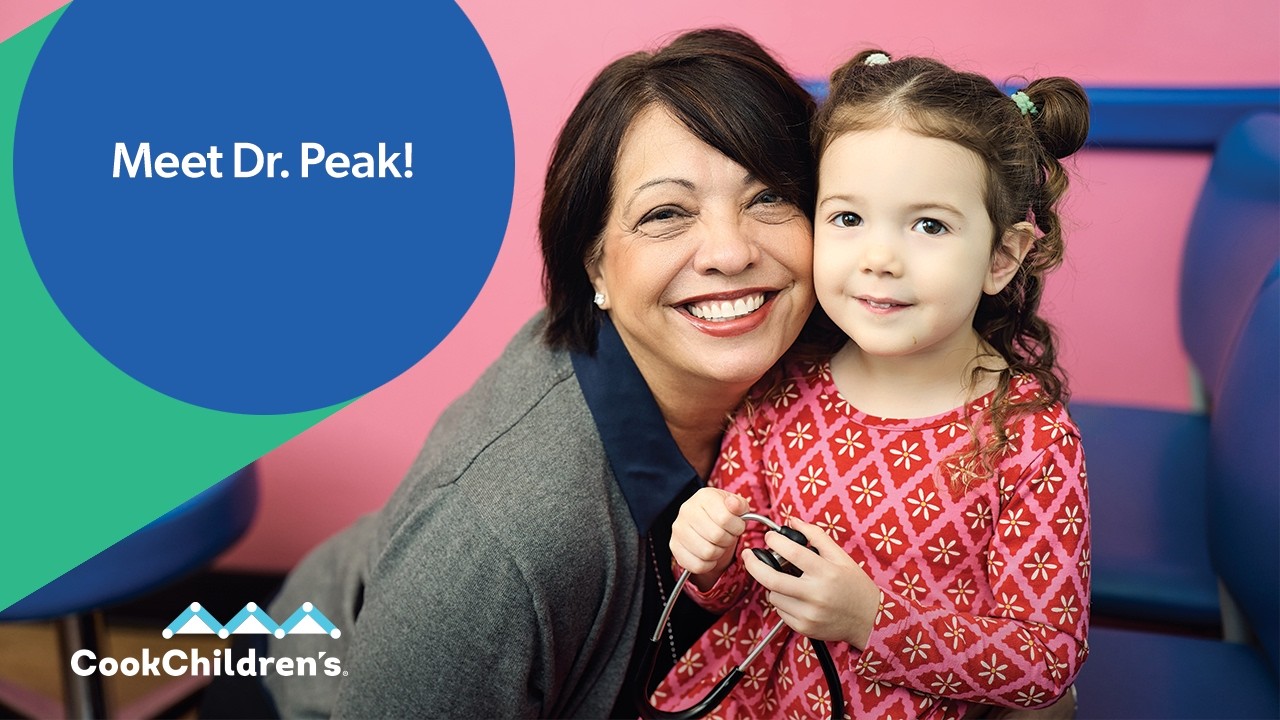 Meet Dr. Peak | Cook Children's Pediatrics Lewisville