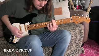 Video thumbnail for Tokai "Springy Sound" Stratocaster Black 1979 Made in Japan by NOIZEMAKER GUITARS