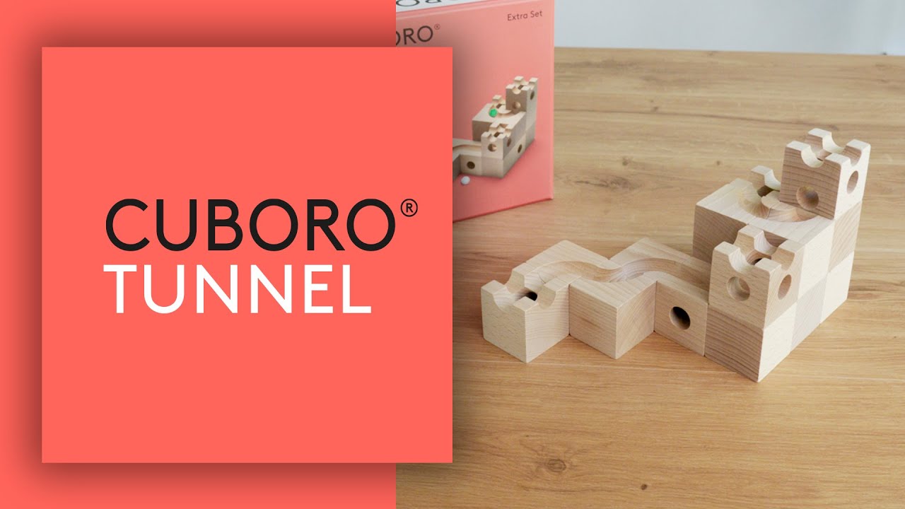 Cuboro Kugelbahn Zubehör Tunnel Das Extra-Set