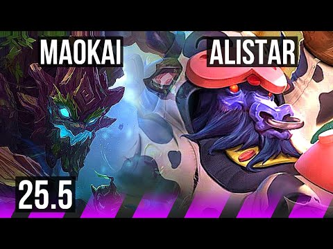 MAOKAI & Sivir vs ALISTAR & Heimerdinger (SUP) | KR Diamond | 25.5