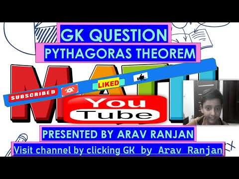 #Pythagoras Theorem 11-03-23 @gkbyaravranjan  #Arav #GK22 #pythagoras#theorem