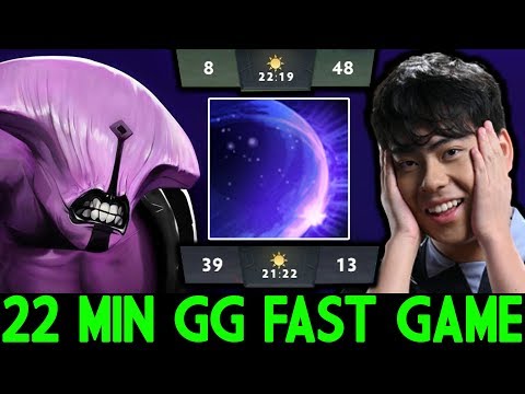 ANA [Faceless Void] 22 Min GG Fast Game Aggressive Plays 7.22 Dota 2