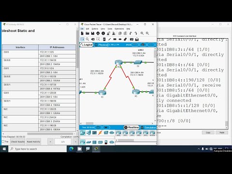 16.3.1 Packet Tracer - Troubleshoot Static and Default Routes