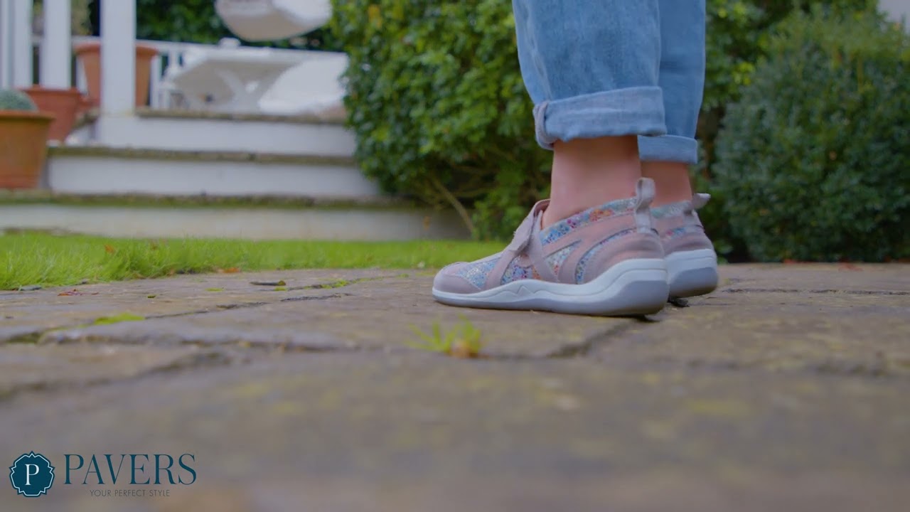 Lightweight Mary-Jane Trainers | Pavers Spring 2022