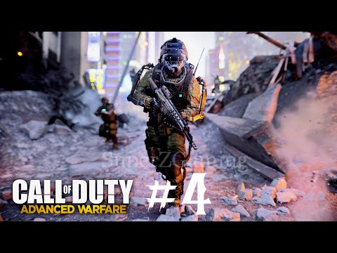 Call of Duty Advanced Warfare Walkthrough Gameplay Part 4 - Fission - (COD AW)