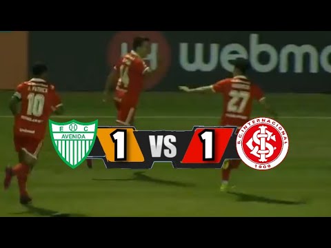 Avenida 1 x 1 Internacional - Gols - Gauchão 2023