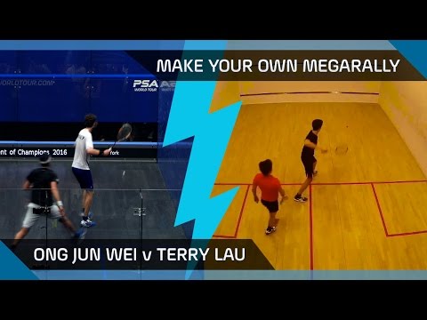 Squash: Make Your Own MegaRally Ep. 3 - Ong Jun Wei v Terry Lau