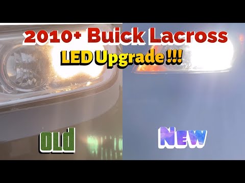 2010 Buick LaCrosse H11/H9 LED Light Upgrade | MUST DO MOD !! | Link + Discount Code
