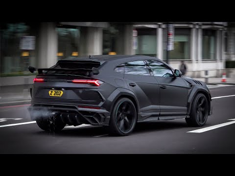 MANSORY VENATUS Lamborghini Urus   BRUTAL Acceleration Sounds in London!!!