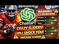 ChatGPT Made The MOST REALISTIC MADDEN 26 Sliders Of ALL TIME