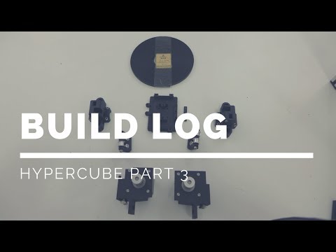 HyperCube Build Part 3 (X Y and Belts)