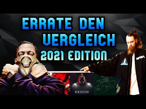Errate den Vergleich - 2021 Edition // 10 Wortspiele von verschiedenen Künstlern
